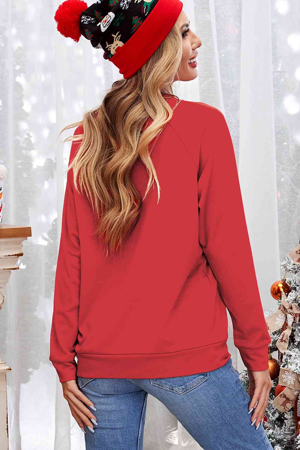 Sudadera gráfica FELIZ Y BRILLANTE