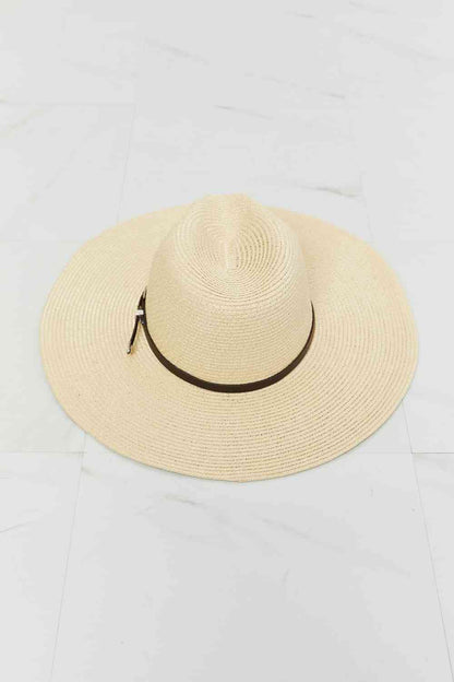 Chapeau Fedora en paille d'été Fame Boho