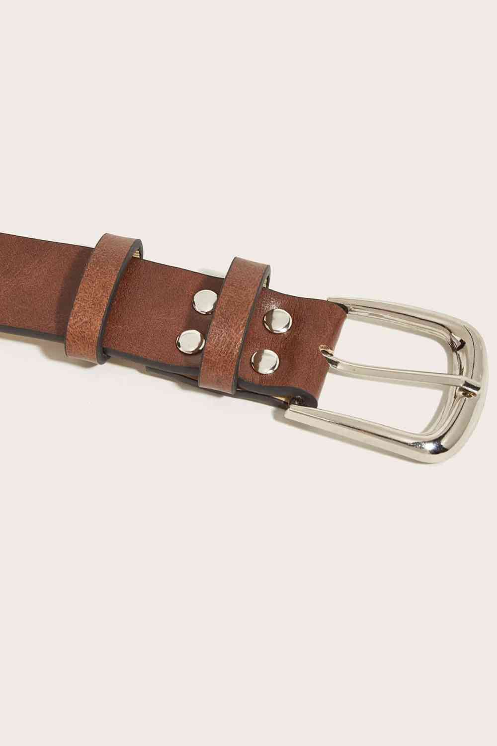 Ceinture en cuir PU