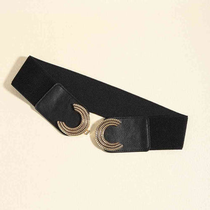 Ceinture élastique à boucle double C