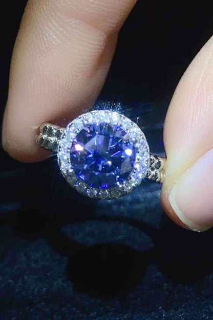 Bague Moissanite 2 carats Let It Go