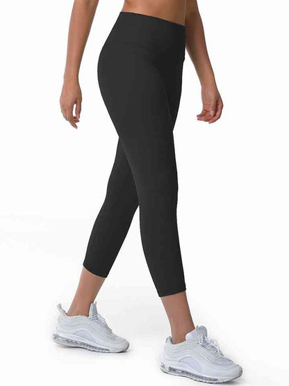 Leggings activos con cintura ancha