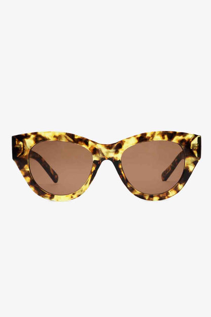 Lunettes de soleil Wayfarer en polycarbonate écaille de tortue