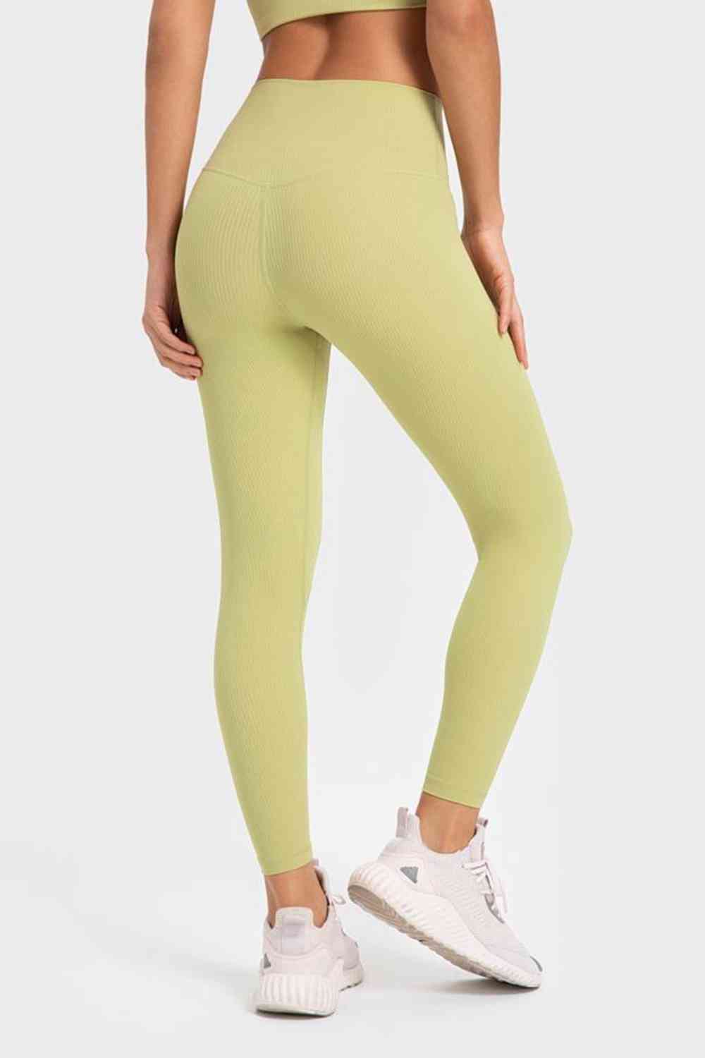 Legging de yoga à large ceinture très extensible