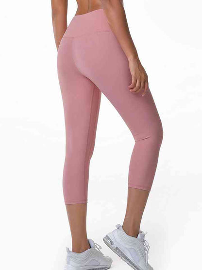 Leggings activos con cintura ancha