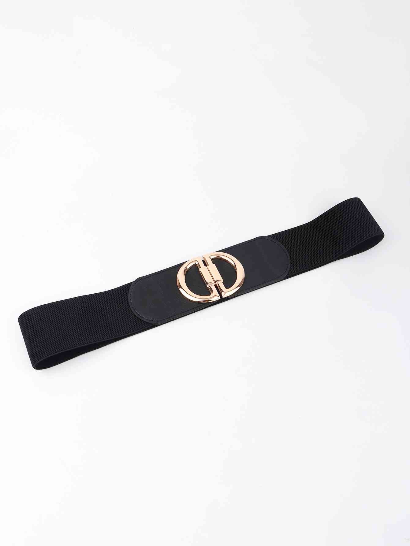 Ceinture élastique à boucle en D