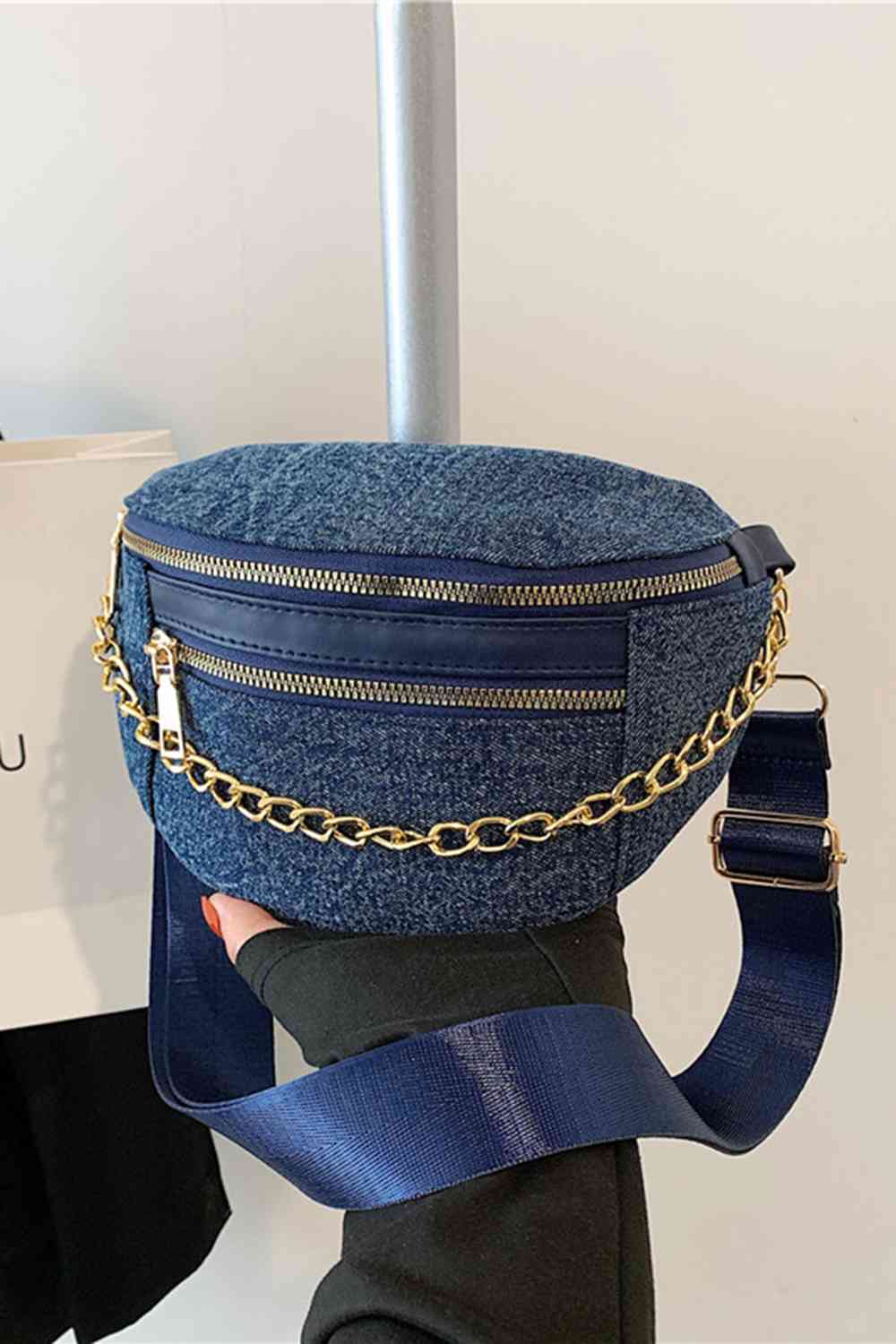 Sac à bandoulière en jean