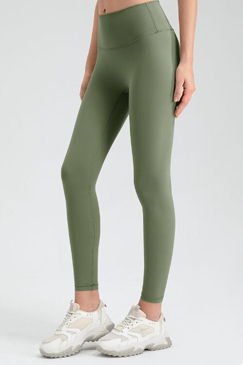 Leggings deportivos con cintura ancha