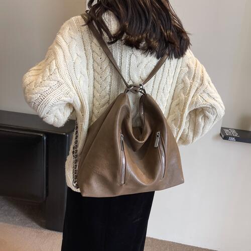 Sac fourre-tout en cuir PU