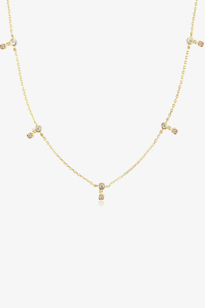 Zircon 925 Sterling Silver Necklace