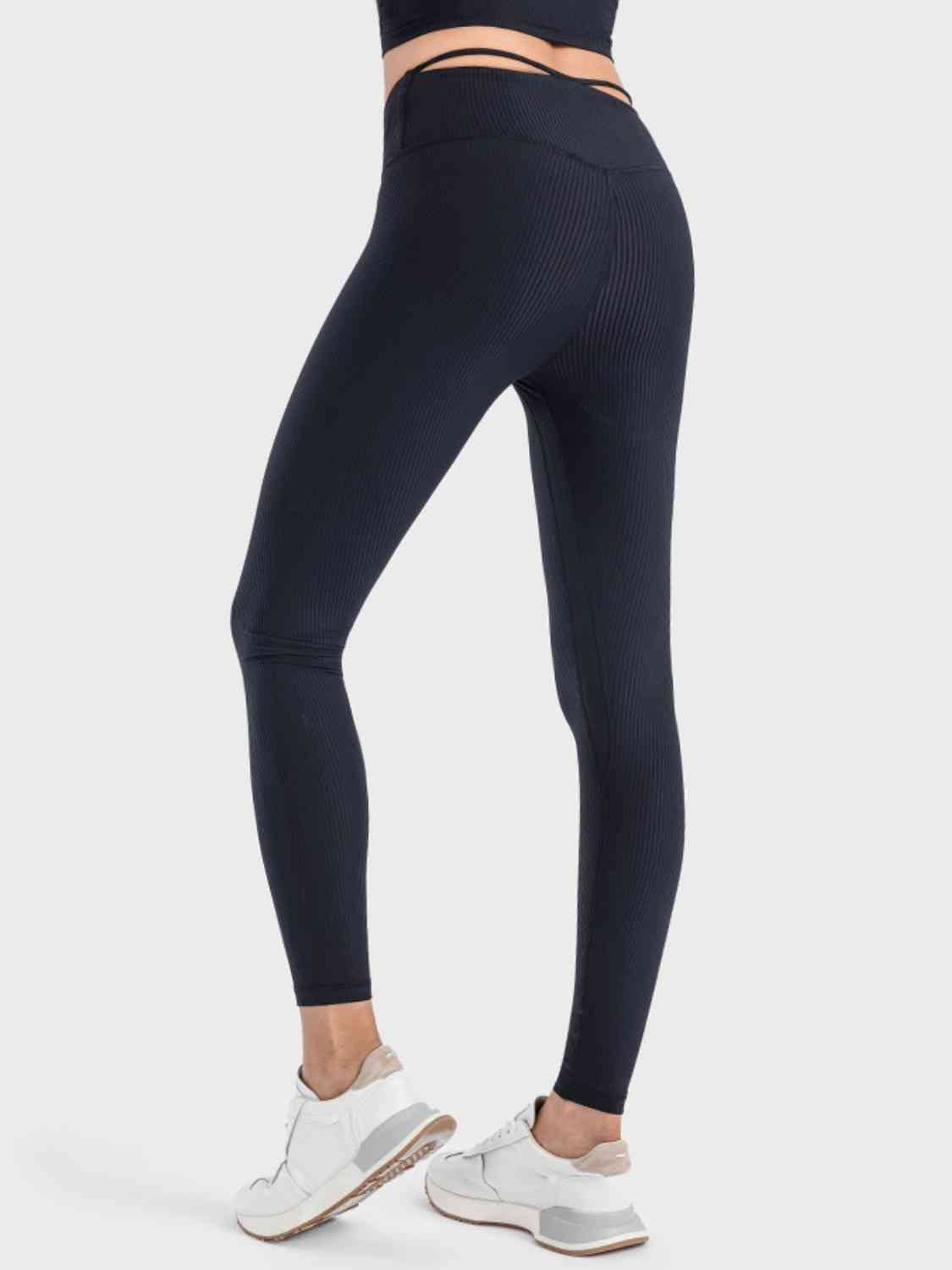 Leggings deportivos con cintura ancha