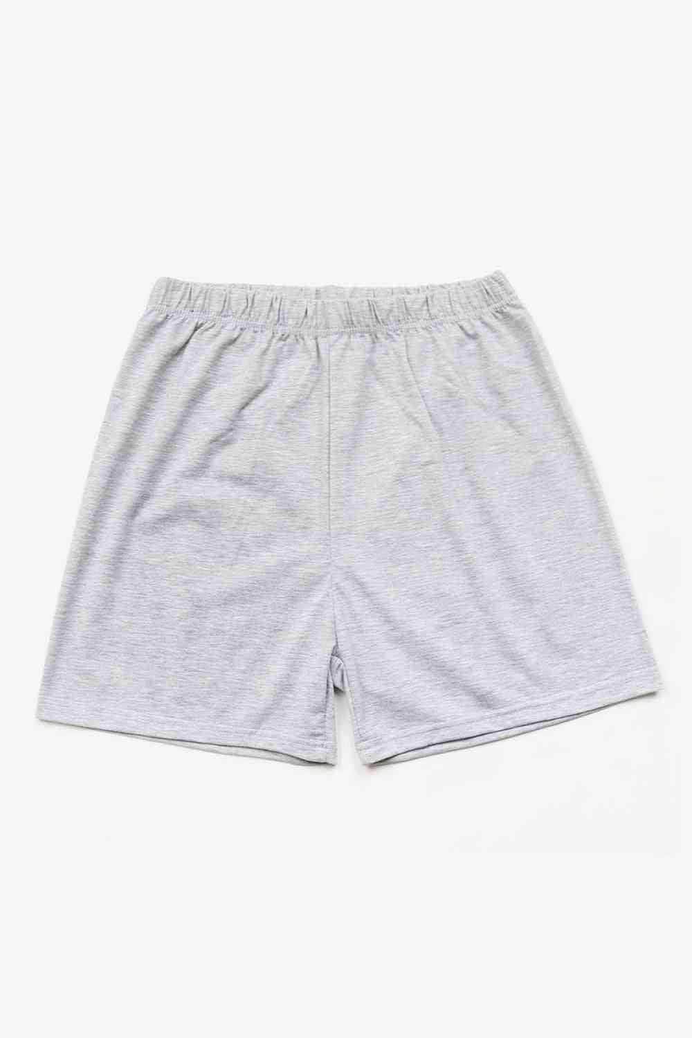 3-Pack Elastic Waist Shorts