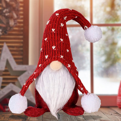 Pom-Pom Trim Faceless Gnome