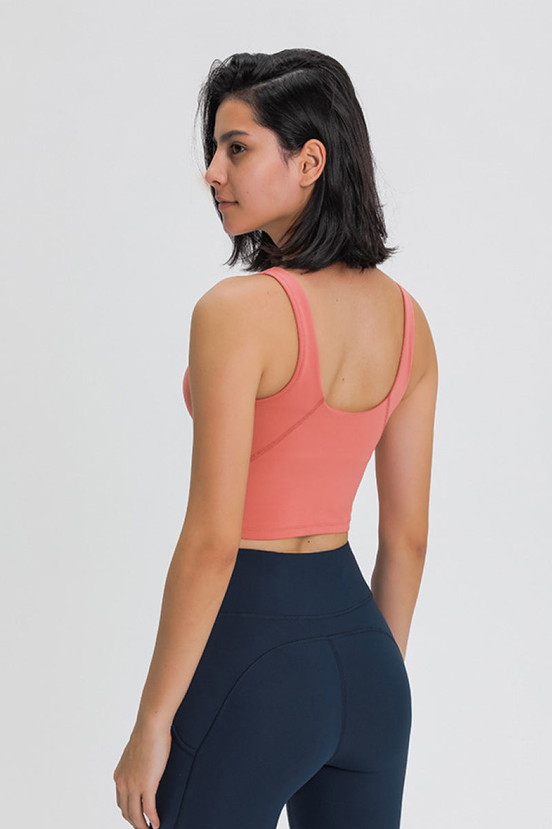 Soutien-gorge de sport à dos dégagé