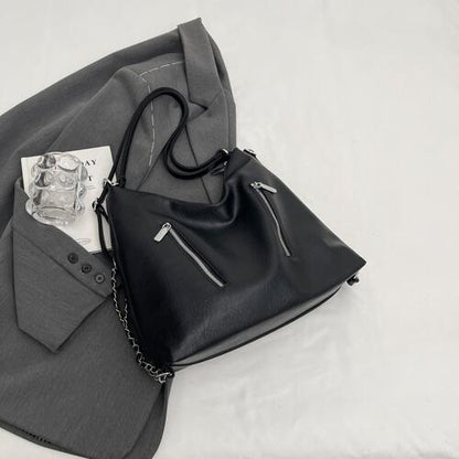 Bolso tote de cuero PU