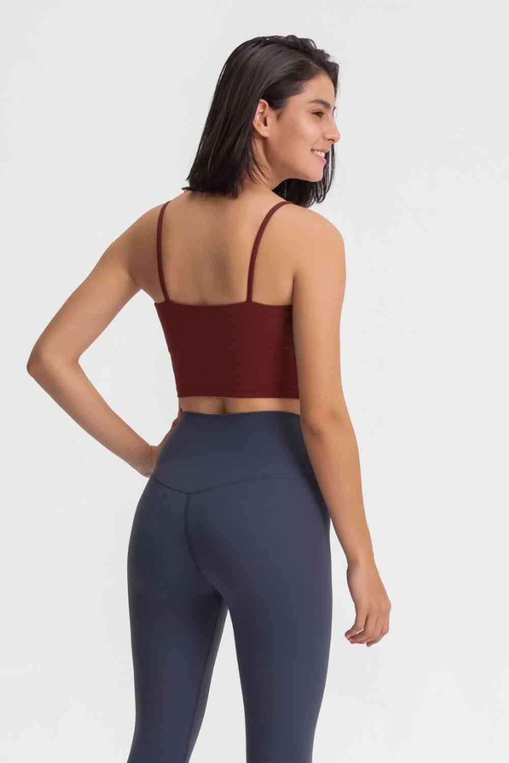 Feel Like Skin - Camisole de sport à encolure dégagée