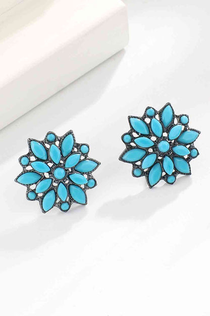 Boucles D'oreilles Turquoises