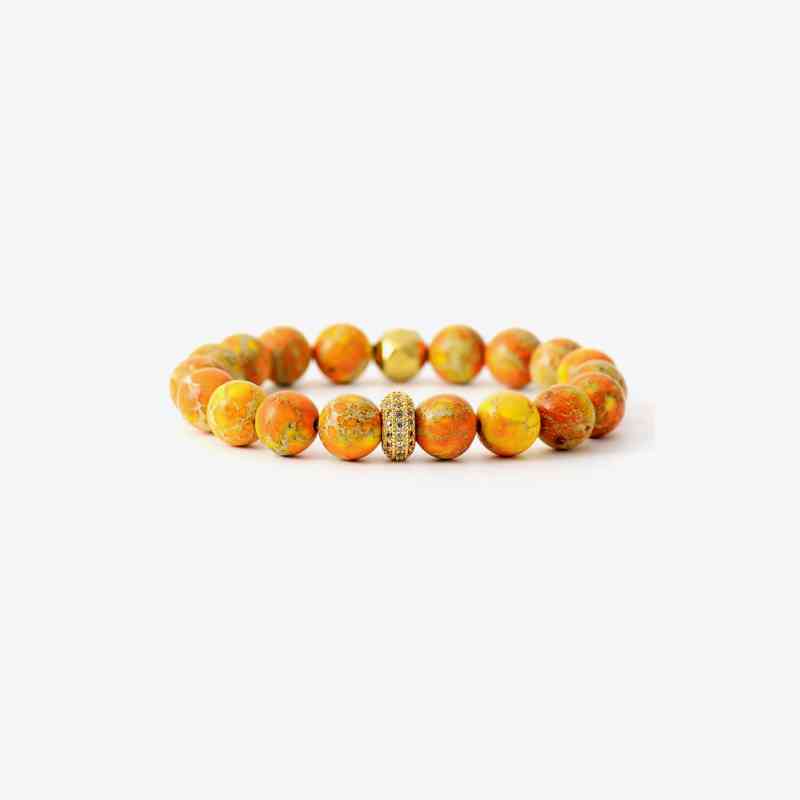 Bracelet de perles en pierre naturelle