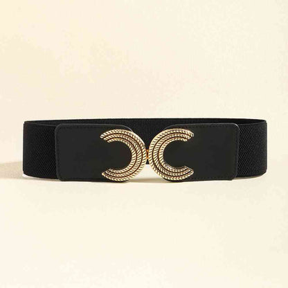 Ceinture élastique à boucle double C