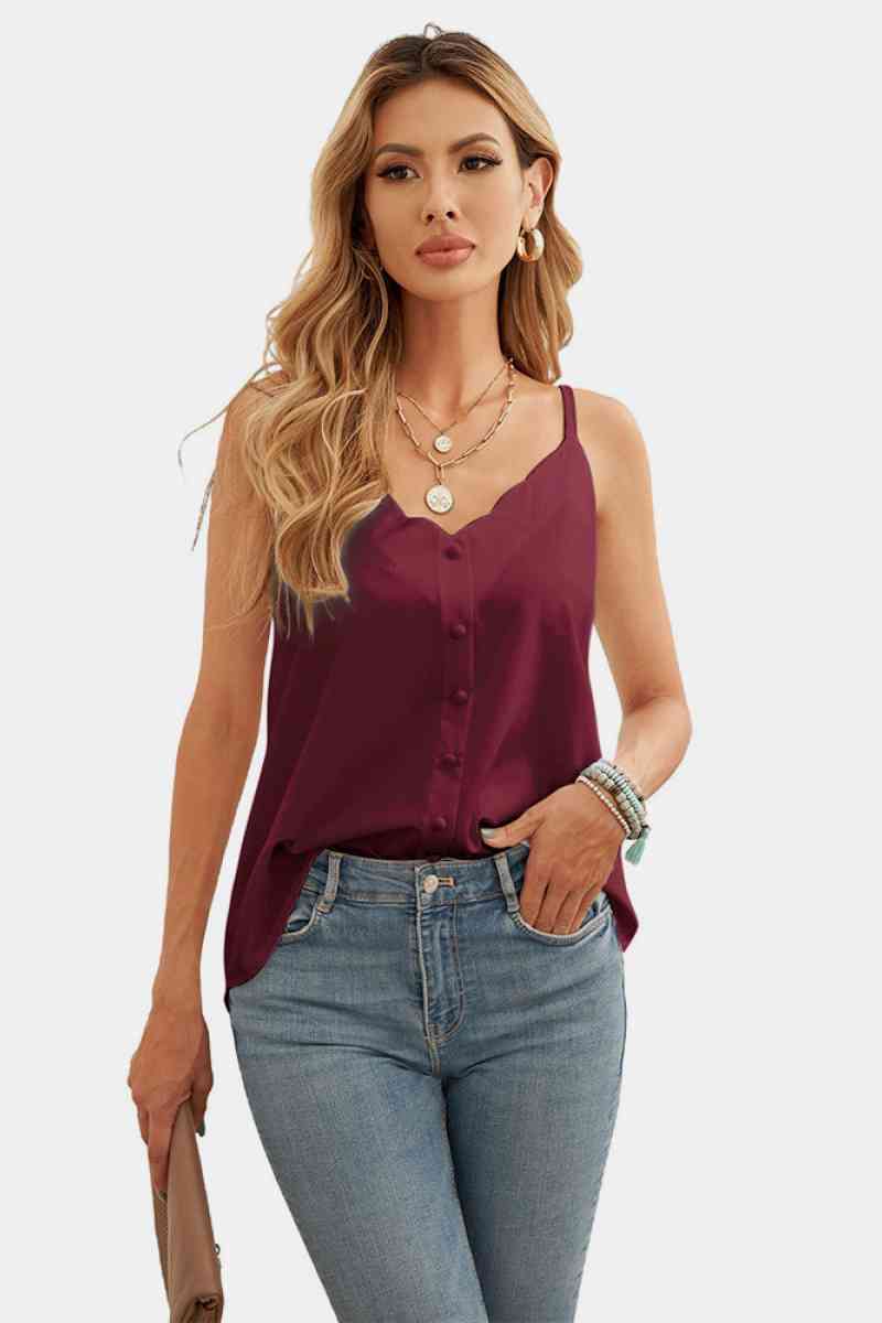 CamisoleTop boutonné