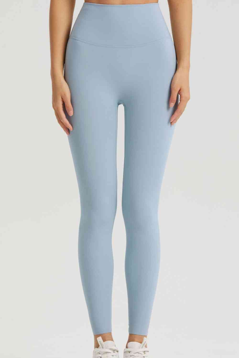 Leggings deportivos con cintura ancha