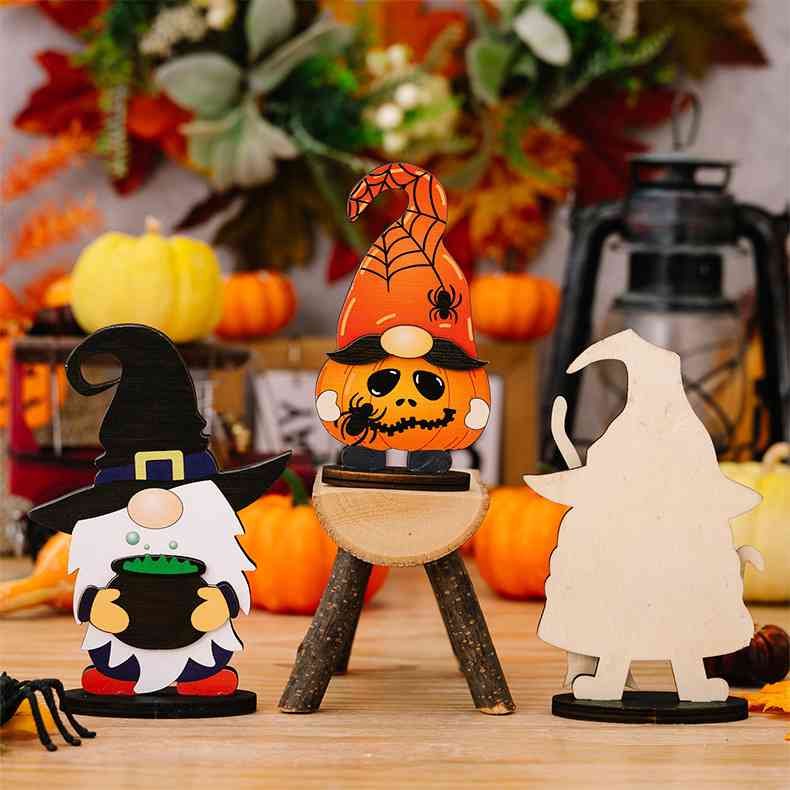 Ornements d'éléments d'Halloween assortis, 2 pièces