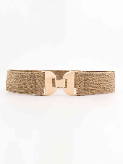 Ceinture élastique à boucle en alliage