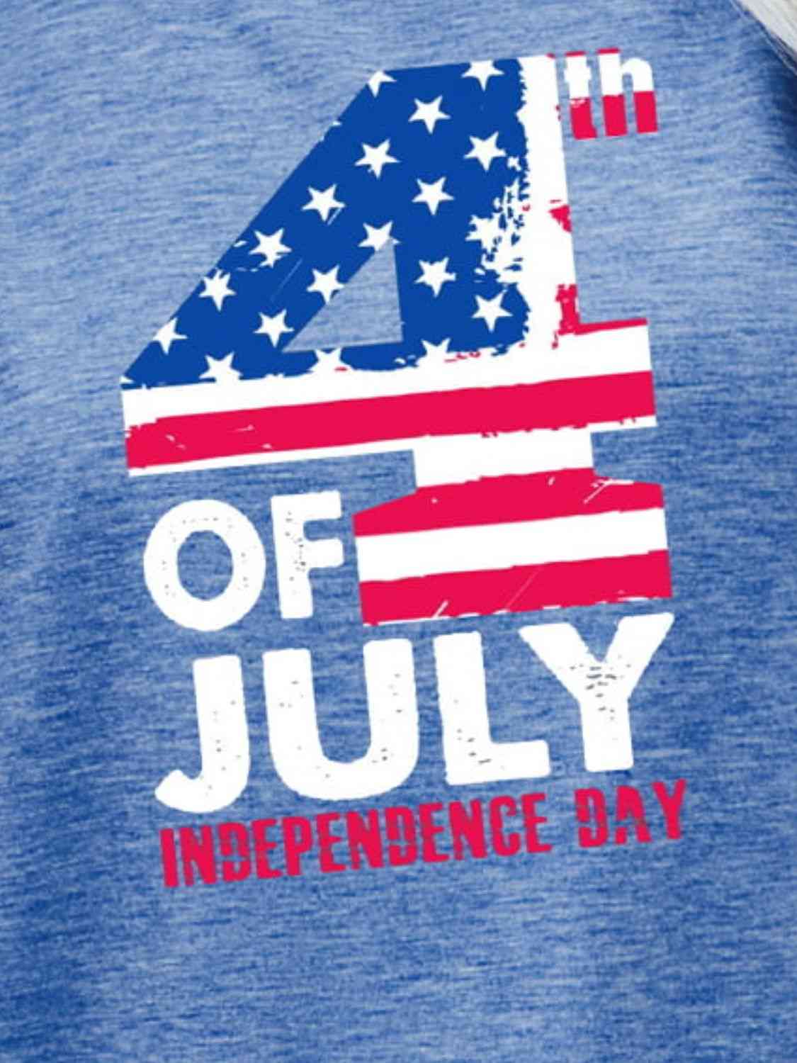 4 JUILLET JOUR DE L'INDÉPENDANCE T-shirt graphique