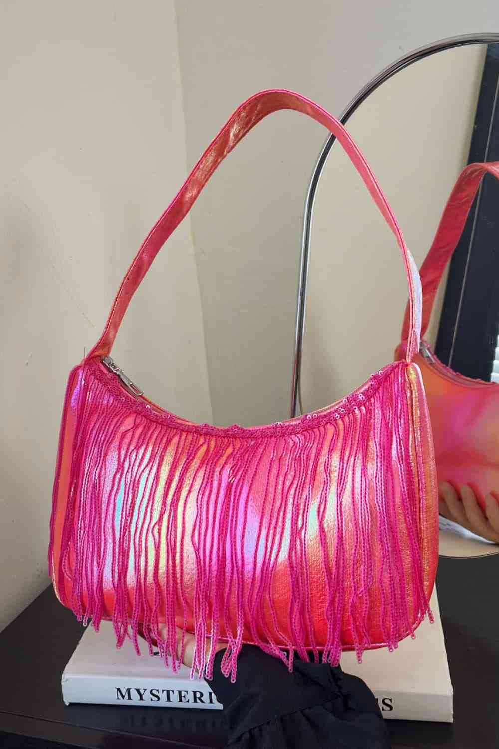 Fringe Detail Handbag