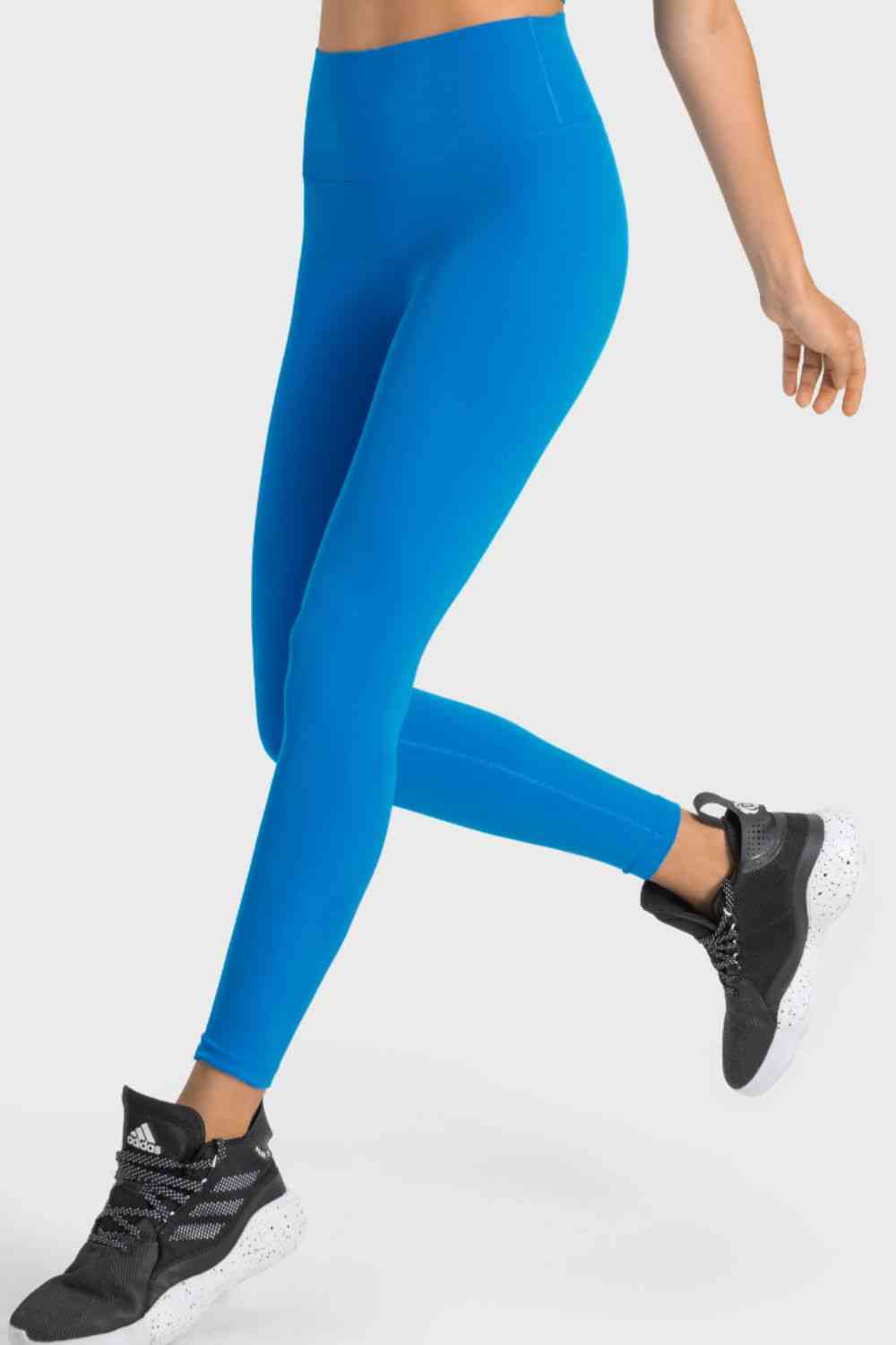 Legging de yoga taille haute à taille large