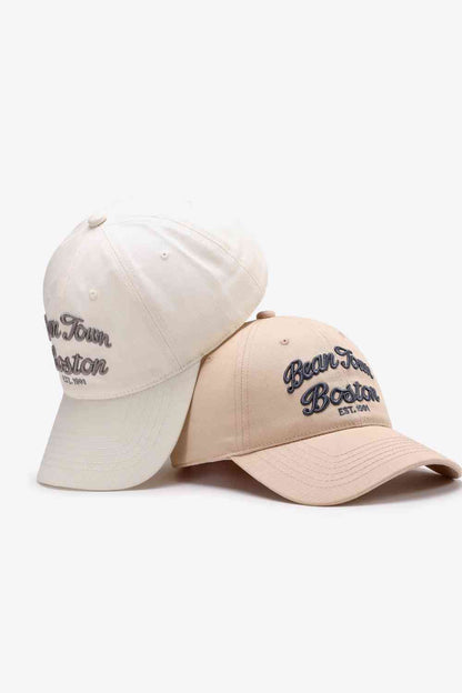 Casquette de baseball réglable graphique brodée