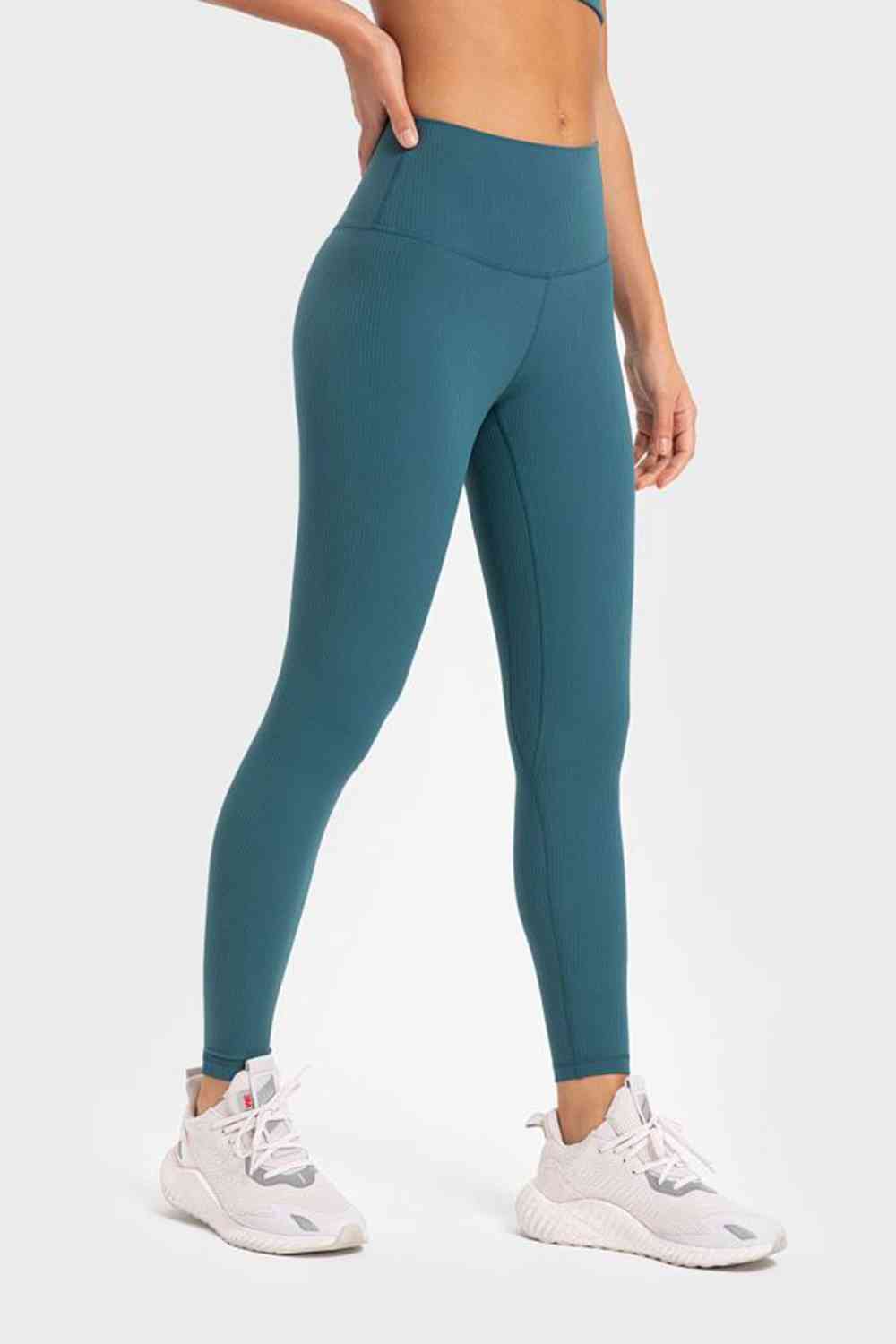 Legging de yoga à large ceinture très extensible