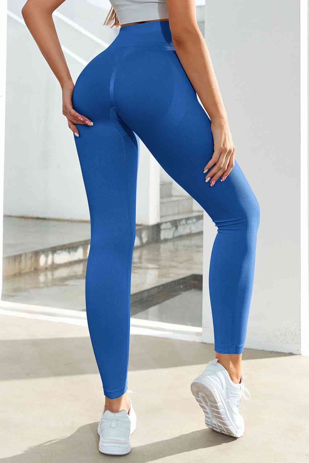 Leggings deportivos con cintura ancha