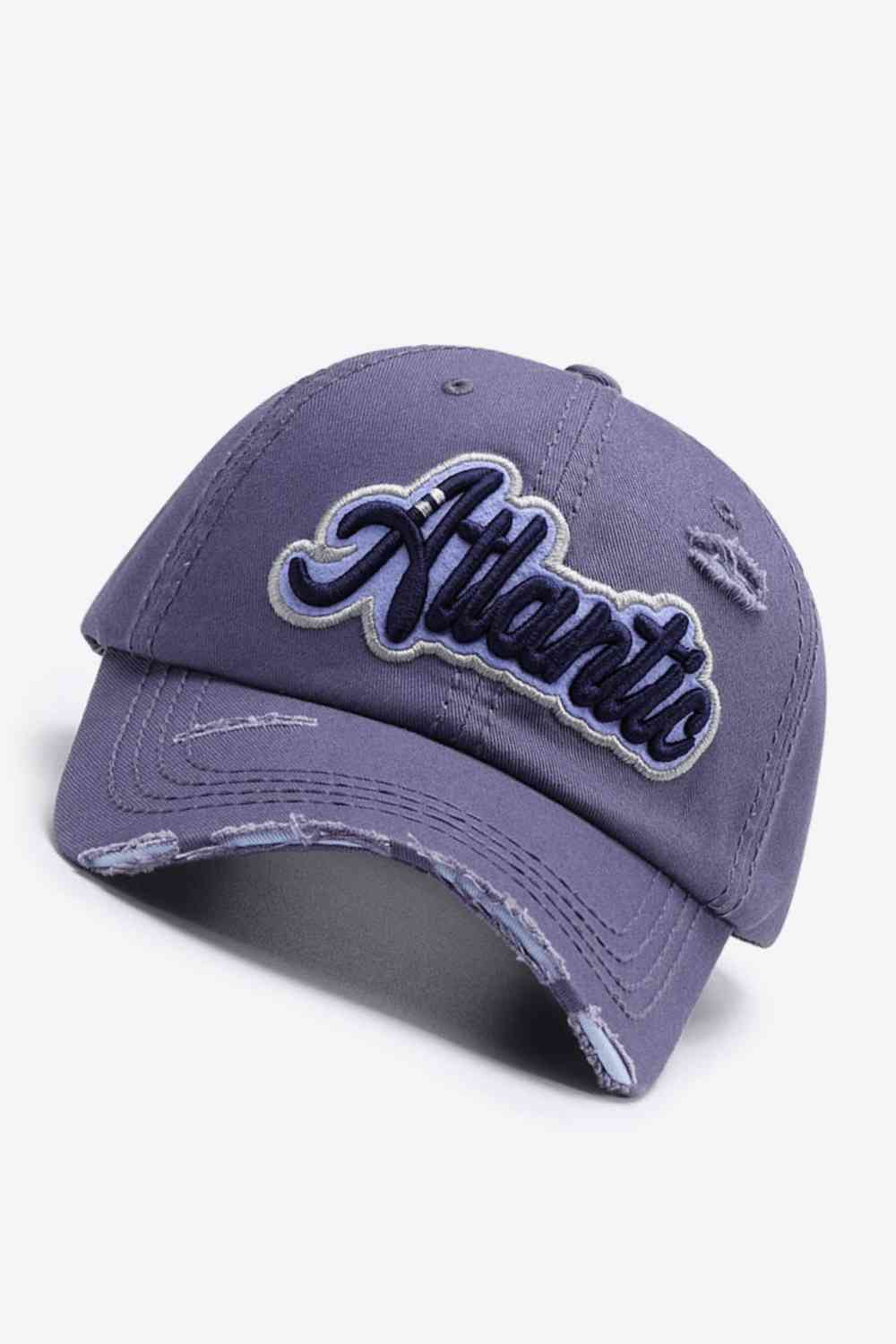 Casquette de baseball graphique en détresse ATLANTIC