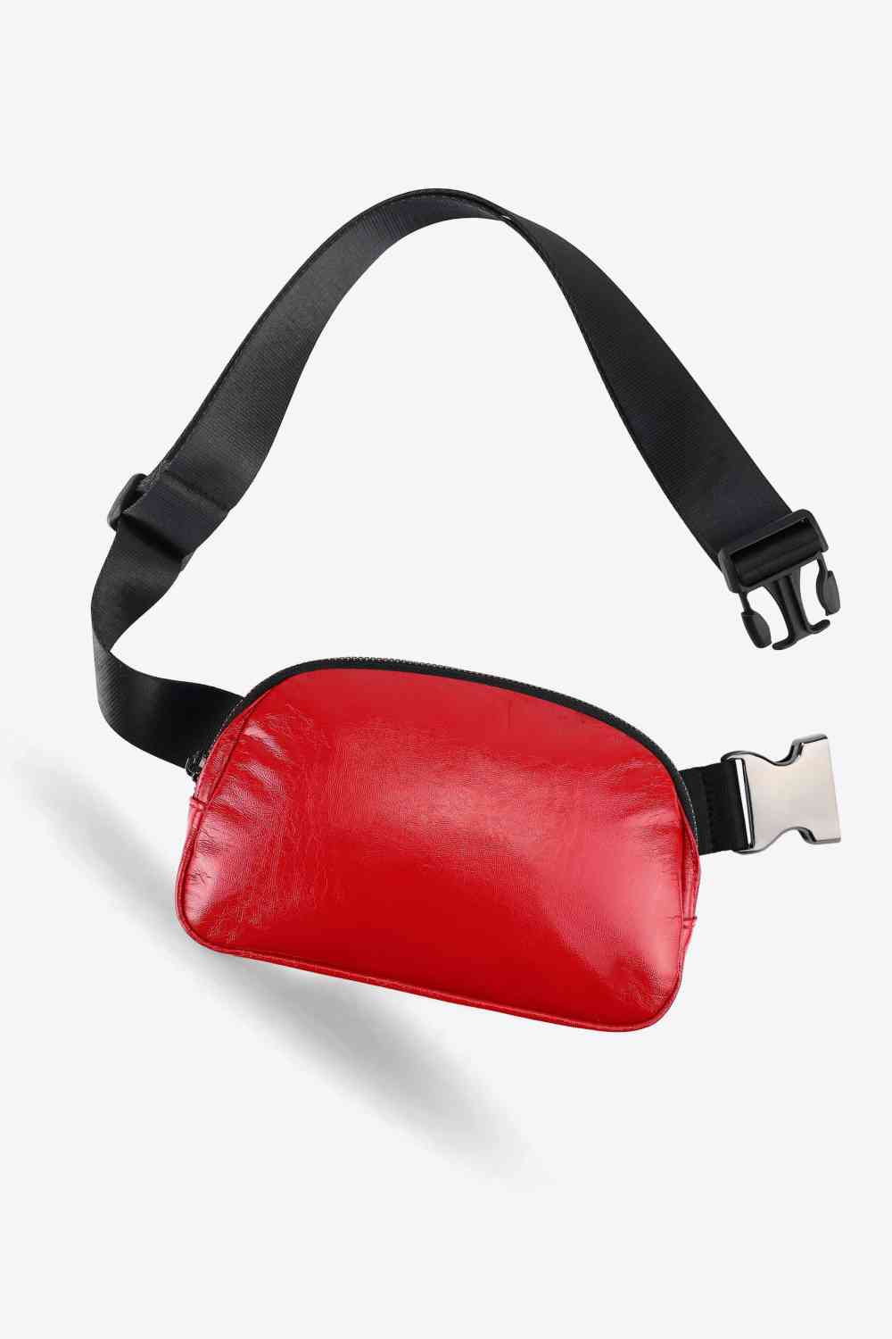 Bolso bandolera con correa ajustable de cuero PU