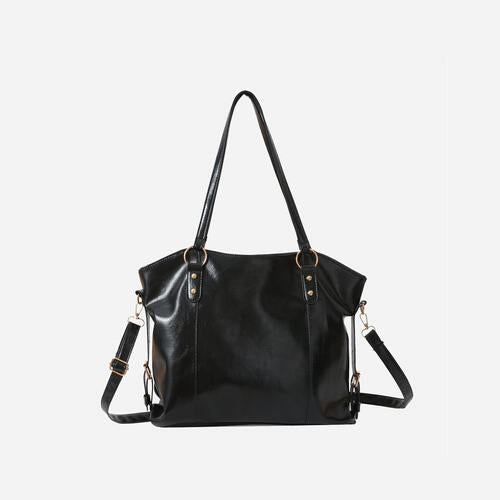 Bolso tote de cuero PU