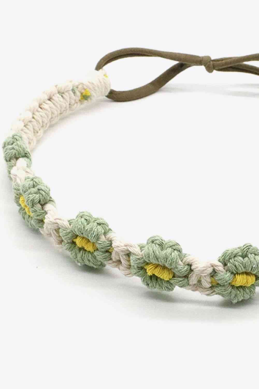 Assortiment de 2 bandeaux en macramé In My Circle Daisy