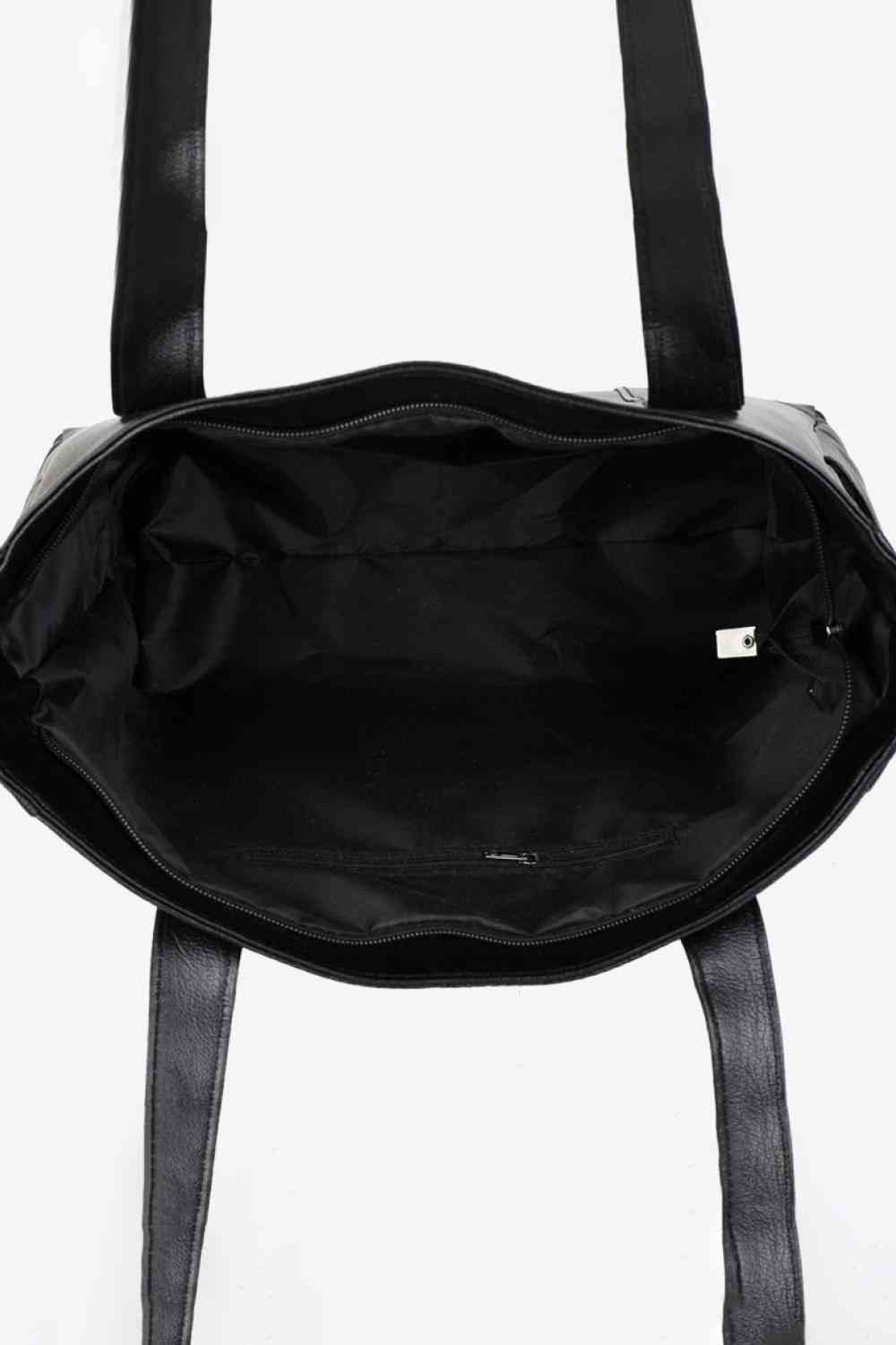 Bolso tote de cuero PU