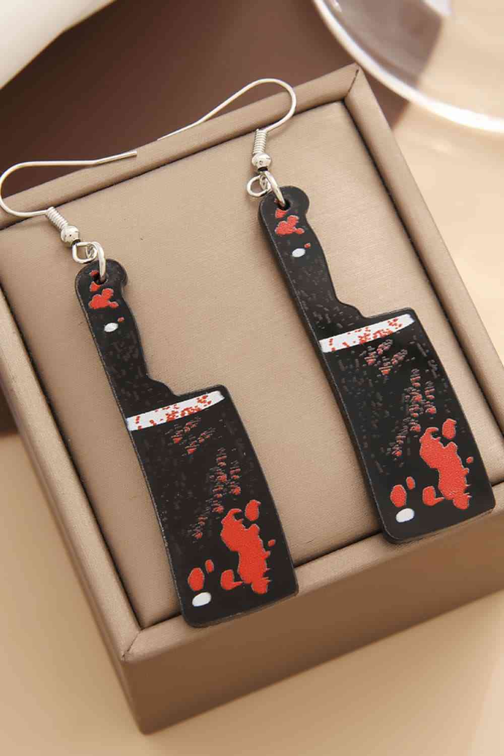 Bloody Horror Drop Earrings