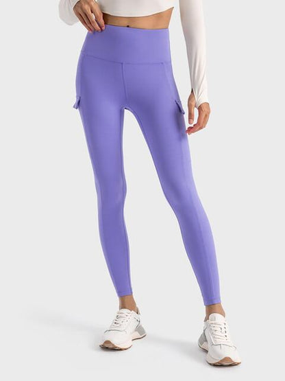 Legging de sport à large ceinture