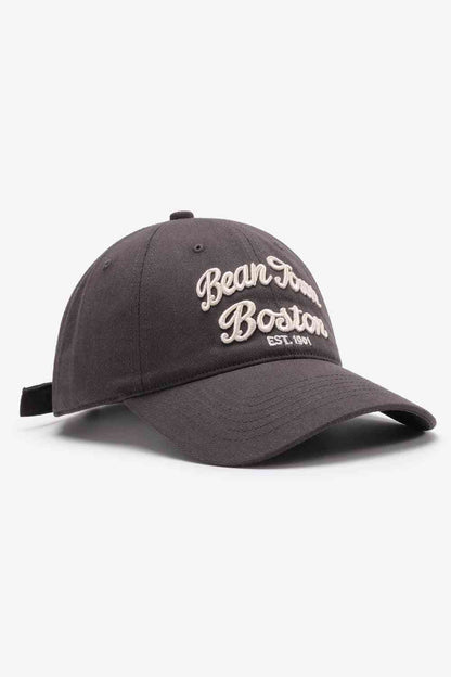 Casquette de baseball réglable graphique brodée