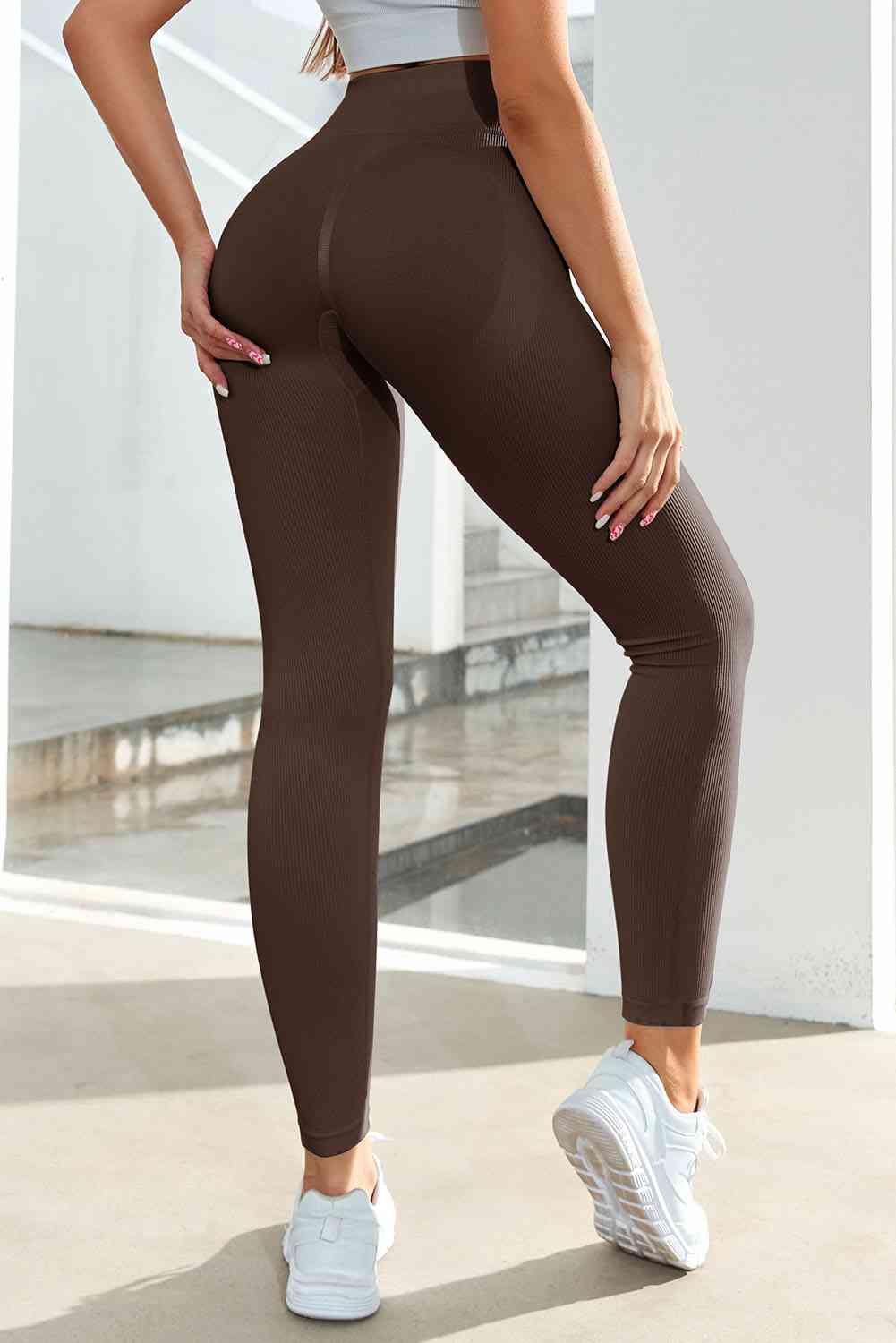 Legging de sport à large ceinture