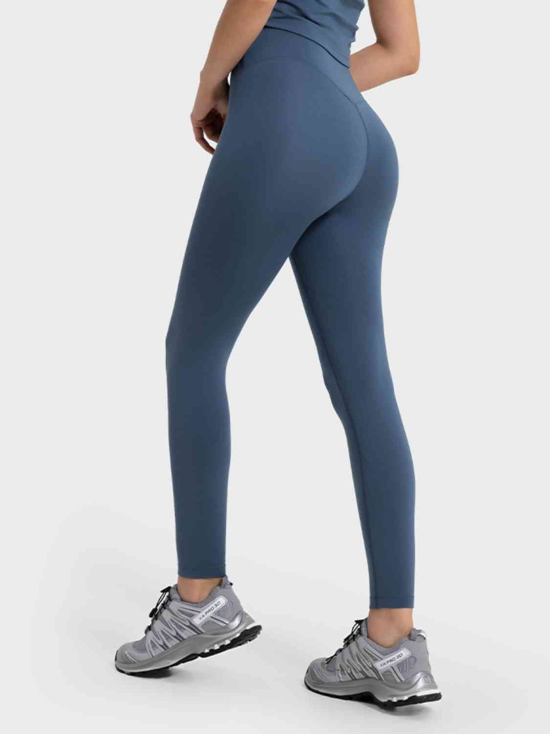 Leggings deportivos con cintura ancha