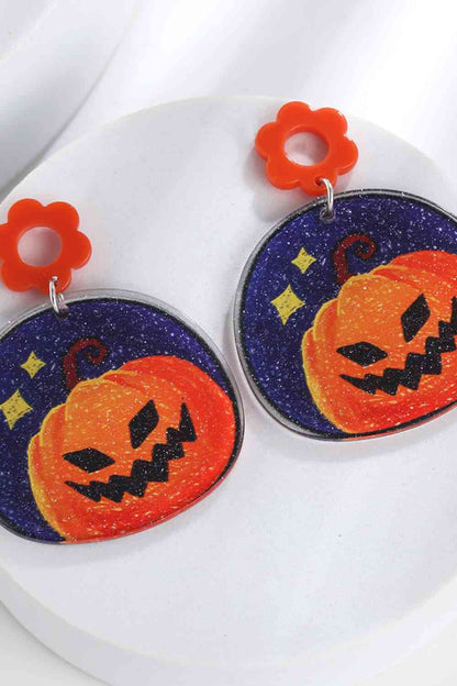 Boucles d'oreilles thème Halloween