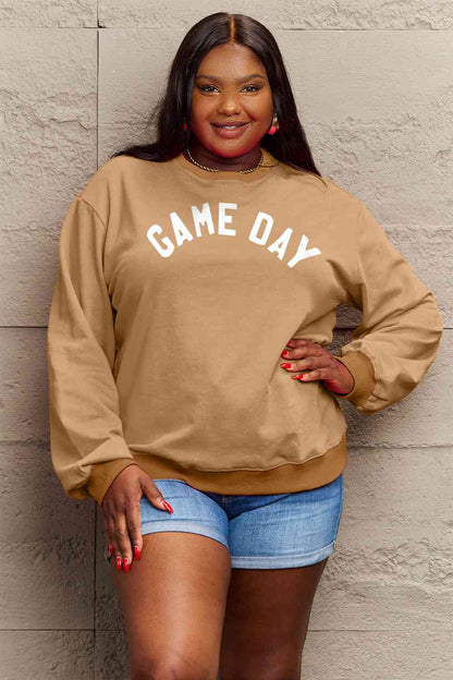 Sudadera con gráfico GAME DAY de tamaño completo de Simply Love