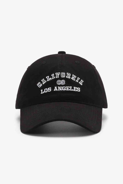 Casquette de baseball réglable CALIFORNIA LOS ANGELES