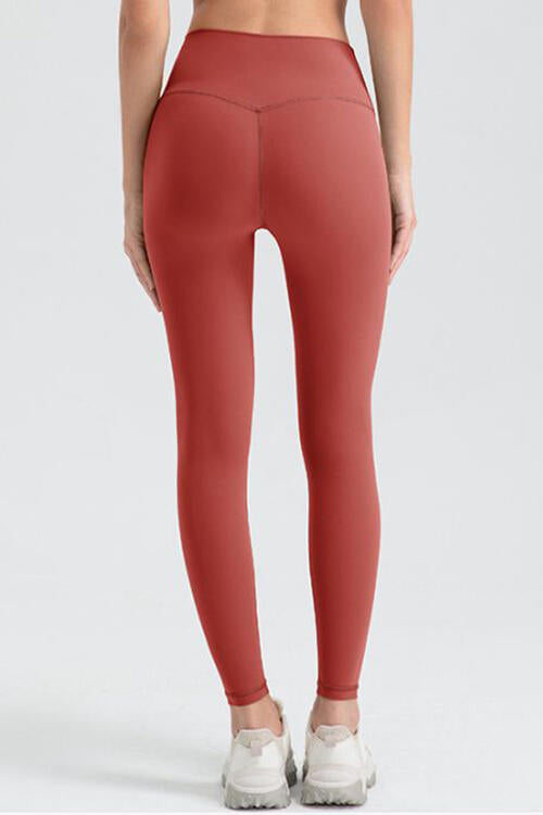 Leggings deportivos con cintura ancha