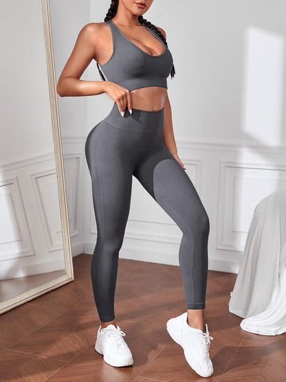 Ensemble débardeur et leggings de sport