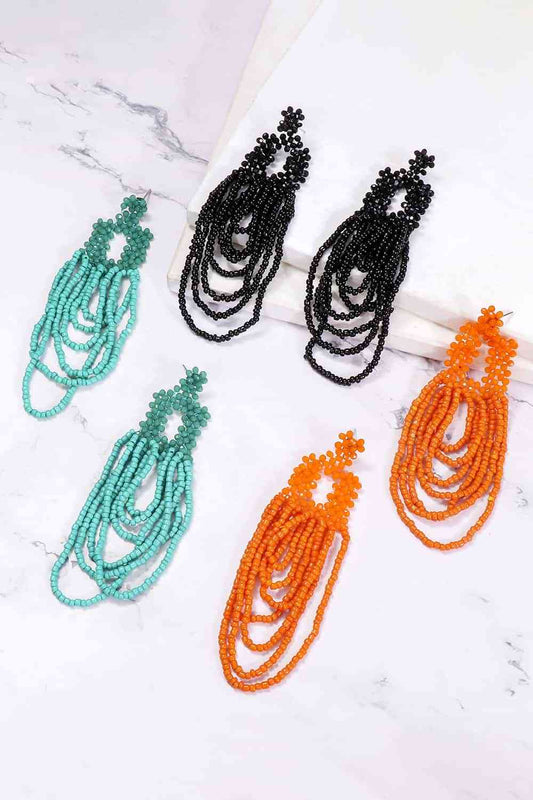 Beaded Dangle Earrings