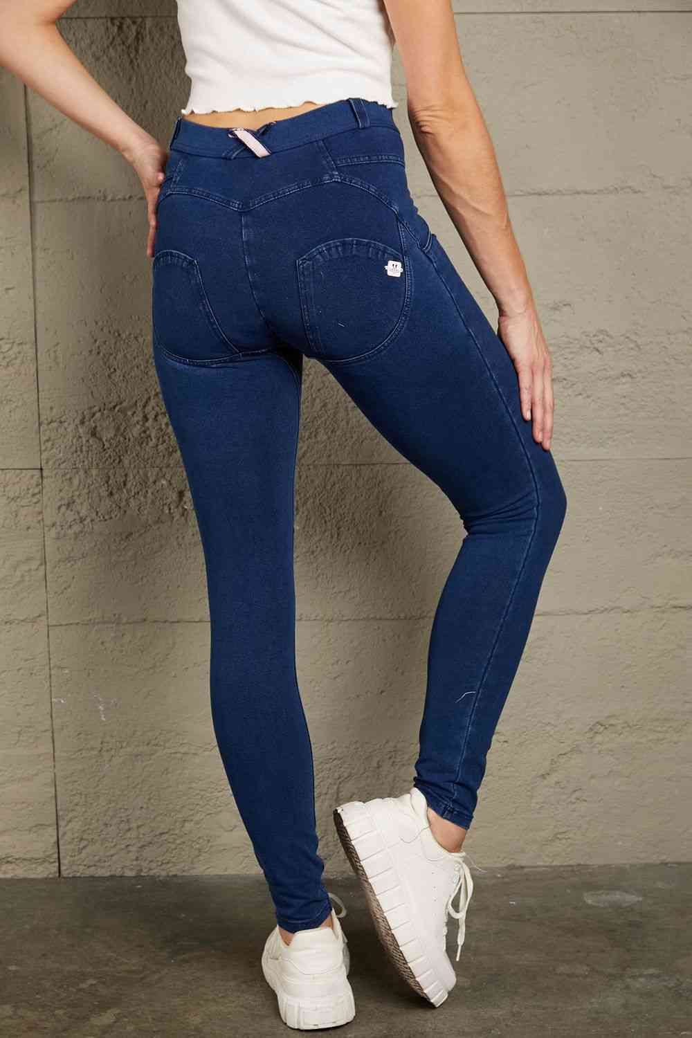 Jean skinny boutonné Baeful